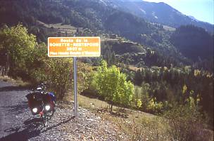 Hchste befahrbare Strae der Alpen