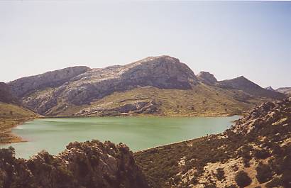 Der Stausee am Puig Major