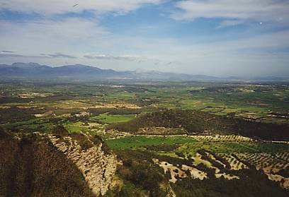 Blick vom Randa zur Serra Tramuntana